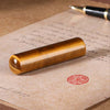 Tiger Eye Stone Circular Seal (Name Customization | Study Abroad in Japan)