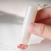 White agate seal (study abroad seal | holiday gift)