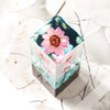 Sandalwood resin flower seal (custom seal carving | holiday gift)