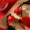 Cinnabar round pendant (customized content | keychain pendant)