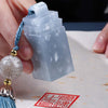 Blue Pagoda Square Seal (Festival Gift | Exclusive Customization)