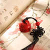 Cinnabar round pendant (customized content | keychain pendant)