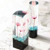 Sandalwood resin flower seal (custom seal carving | holiday gift)