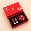 Sandalwood brass pair seal (customized content | couple seal)