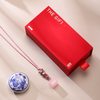 Pink Crystal Seal Pendant (Practical Decoration | Birthday & Graduation Present for Her)