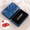 Cylindrical Sandalwood Seal with Lid (Study Abroad Seal | Customized Holiday Gift)