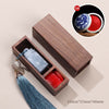 Blue Pagoda Square Seal (Festival Gift | Exclusive Customization)