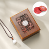 Lucky White Jade Pendant Seal (Ancient Style Gift | Content Customization)