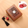 Cinnabar round pendant (customized content | keychain pendant)