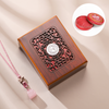 Pink Crystal Seal Pendant (Practical Decoration | Birthday & Graduation Present for Her)