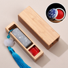 Sky Blue Soapstone Seal(Chinese style gifts | Content customization)