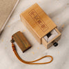 Sandalwood Flat Seal (Chinese Seal | Customized Content | Festival Gift)