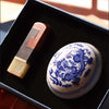 Sandalwood Seal (Customized Cultural and Creative | Chinese Gift)